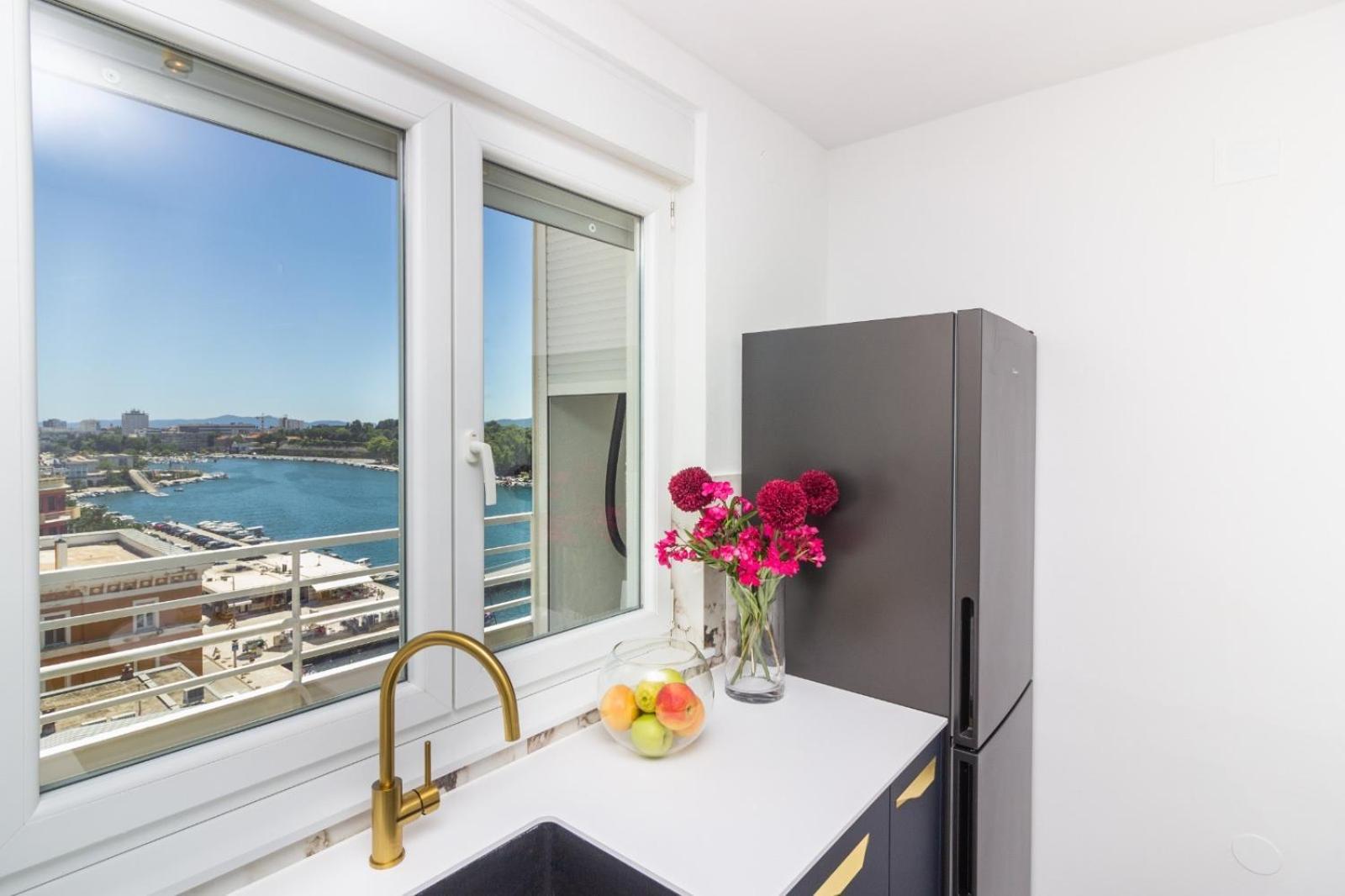Sea View Mia Apartment Just Renovated Задар Екстер'єр фото